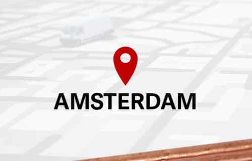 Aardpen slaan Amsterdam