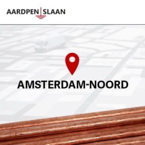 Aardpen slaan Amsterdam-Noord