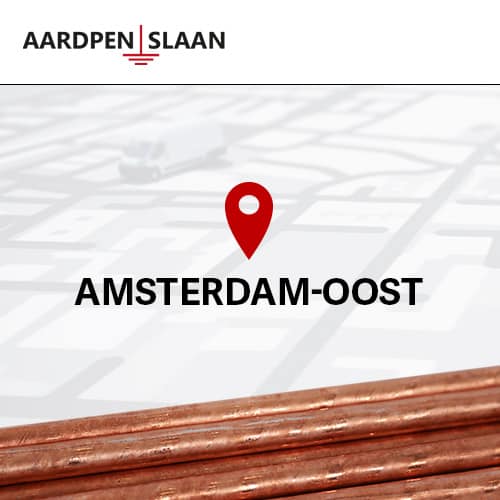 Aardpen slaan Amsterdam-Oost