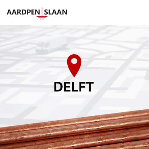 Aardpen slaan Delft