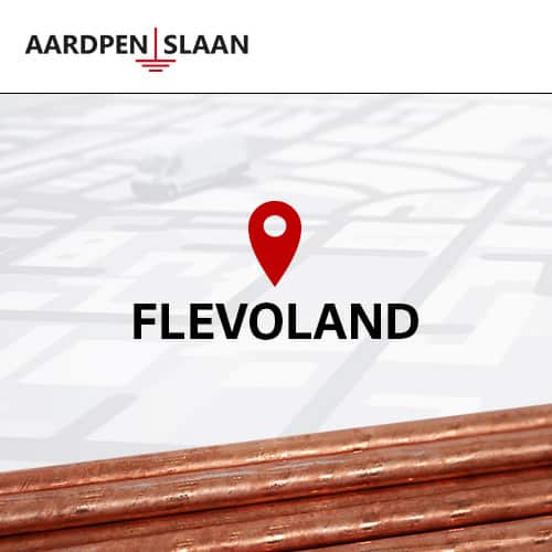 Aardpen slaan Flevoland
