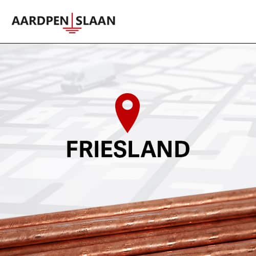Aardpen slaan Friesland